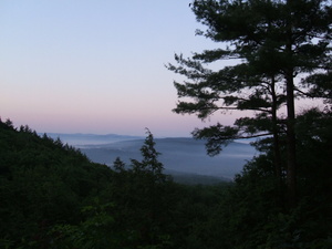 Appalachian Trail Sunrise, Clouds in the Valley Appalachian Trail Sunrise, Clouds in the Valley