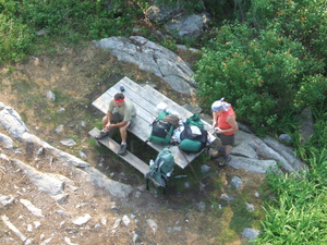 Appalachian Trail Gary and Jamie from Catfish Fire tower (41.047592, -74.972445) Appalachian Trail Gary and Jamie from Catfish Fire tower (41.047592, -74.972445)