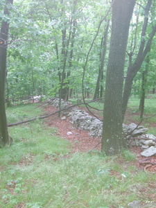Appalachian Trail Stone wall Appalachian Trail Stone wall