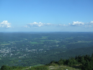 Appalachian Trail View from Mount Graylock Tower Appalachian Trail View from Mount Graylock Tower