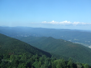 Appalachian Trail View from Mount Graylock Tower Appalachian Trail View from Mount Graylock Tower