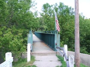 Appalachian Trail Hoosic River Footbridge Appalachian Trail Hoosic River Footbridge