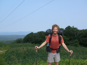 Appalachian Trail Hiker Two Lions, Powerline (42.795109, -73.138718) Appalachian Trail Hiker Two Lions, Powerline (42.795109, -73.138718)