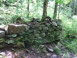 Appalachian Trail Stone wall Appalachian Trail Stone wall