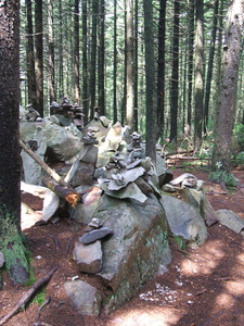 Appalachian Trail Rock Monument Appalachian Trail Rock Monument