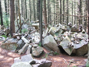 Appalachian Trail Rock Monument Appalachian Trail Rock Monument