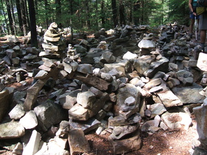 Appalachian Trail Rock Monument, Probably near White Rocks Cliff (43.432728,-72.943303) Appalachian Trail Rock Monument, Probably near White Rocks Cliff (43.432728,-72.943303)