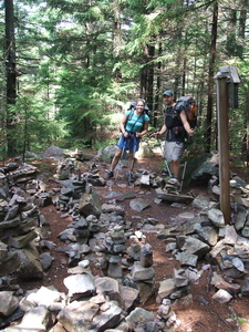 Appalachian Trail Rock Monument, Probably near White Rocks Cliff (43.432728,-72.943303) Appalachian Trail Rock Monument, Probably near White Rocks Cliff (43.432728,-72.943303)
