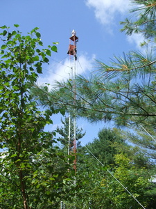 Appalachian Trail Light Tower, Killington Peak(?) Appalachian Trail Light Tower, Killington Peak(?)