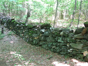 Appalachian Trail Stone wall Appalachian Trail Stone wall