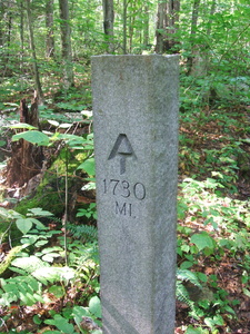 Appalachian Trail Monument - AT 1720 miles (To Springer Mountain) Appalachian Trail Monument - AT 1720 miles (To Springer Mountain)
