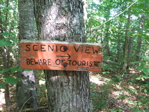 Appalachian Trail Scenic View Beware of Tourist Appalachian Trail Scenic View Beware of Tourist