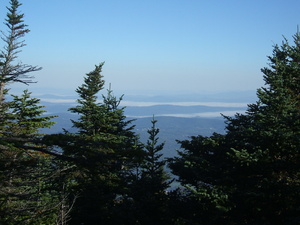 Appalachian Trail Fog in valley Appalachian Trail Fog in valley