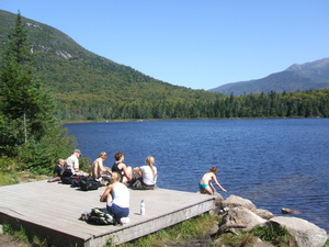 Appalachian Trail Lonesome Lake Appalachian Trail Lonesome Lake