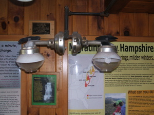 Appalachian Trail Zealand Hut Gas lights Appalachian Trail Zealand Hut Gas lights