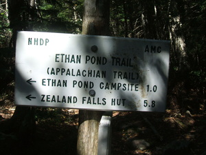 Appalachian Trail Ethan Pond Trail (AT), Ethan Pond Campsite back 1.0 miles Appalachian Trail Ethan Pond Trail (AT), Ethan Pond Campsite back 1.0 miles