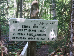 Appalachian Trail Ethan Pond Trail (AT), Ethan Pond Campsite back 1.3 mile Appalachian Trail Ethan Pond Trail (AT), Ethan Pond Campsite back 1.3 mile
