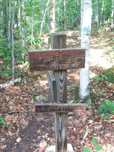 Appalachian Trail Webster Cliff Trail, .1mile Route 302, Mizpah Hut 5.6 miles Appalachian Trail Webster Cliff Trail, .1mile Route 302, Mizpah Hut 5.6 miles