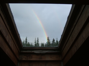 Appalachian Trail Rainbow through Skylight Appalachian Trail Rainbow through Skylight