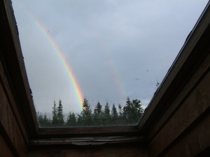Appalachian Trail Rainbow through Skylight Appalachian Trail Rainbow through Skylight