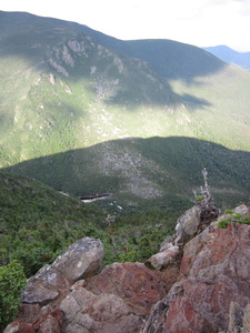 Appalachian Trail Carter Notch Hut at sunset Appalachian Trail Carter Notch Hut at sunset