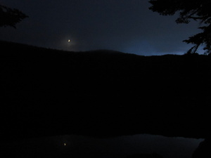 Appalachian Trail Speck Pond at late sunset Appalachian Trail Speck Pond at late sunset