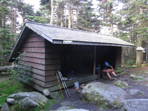 Appalachian Trail Speck Pond Campsite Lean-to Appalachian Trail Speck Pond Campsite Lean-to