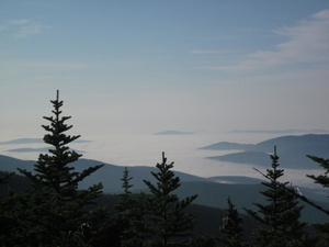 Appalachian Trail Fog in the Valley
