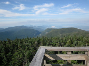 Appalachian Trail View from Tower on Old Speck Mountain Appalachian Trail View from Tower on Old Speck Mountain