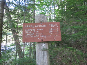 Appalachian Trail Surplus Pond 1.9 miles Appalachian Trail Surplus Pond 1.9 miles