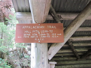 Appalachian Trail Hall Mountain Lean-to Appalachian Trail Hall Mountain Lean-to