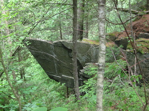 Appalachian Trail Interesting rock Appalachian Trail Interesting rock