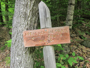 Appalachian Trail Sign South of Shirley-Blanchard Road Appalachian Trail Sign South of Shirley-Blanchard Road