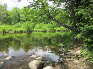 Appalachian Trail Ford at East Branch Piscataquis River Appalachian Trail Ford at East Branch Piscataquis River