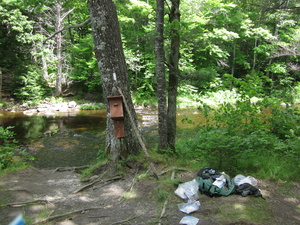 Appalachian Trail Ford at East Branch Piscataquis River Appalachian Trail Ford at East Branch Piscataquis River