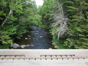 Appalachian Trail Road bridge over Bald Mountain Stream. Off trail Appalachian Trail Road bridge over Bald Mountain Stream. Off trail