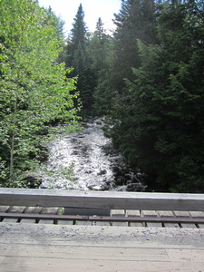 Appalachian Trail Road bridge over Bald Mountain Stream. Off trail Appalachian Trail Road bridge over Bald Mountain Stream. Off trail