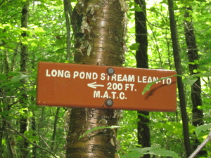 Appalachian Trail Long Pond Stream Lean-to Appalachian Trail Long Pond Stream Lean-to