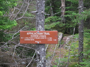 Appalachian Trail Barren Ledges Appalachian Trail Barren Ledges