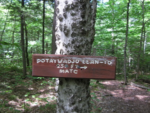 Appalachian Trail Potaywadjo Lean-to Appalachian Trail Potaywadjo Lean-to