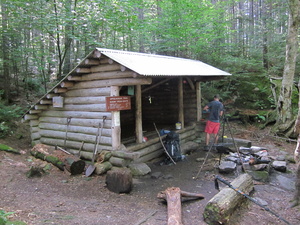 Appalachian Trail Rainbow Lake Lean-to