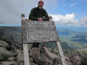 Appalachian Trail Baxter Peak on Mount Katadin & Me